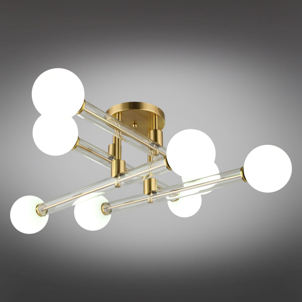 Потолочная люстра Omnilux Bucine OML-29507-08 Потолочная люстра Omnilux Bucine OML-29507-08