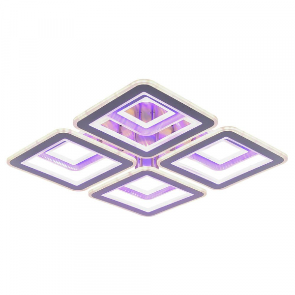 Потолочная светодиодная люстра Profit Light 8009/4+4 NKL D Потолочная светодиодная люстра Profit Light 8009/4+4 NKL D