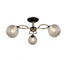 Потолочная люстра ЭкономСвет 12141/3BK+AB CL