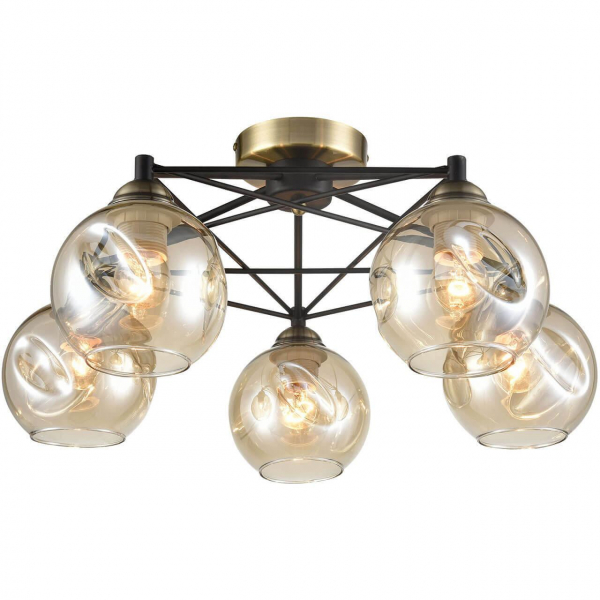 Потолочная люстра Vele Luce Furia VL1882L05 Потолочная люстра Vele Luce Furia VL1882L05