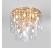 Потолочная люстра Eurosvet Claire 60170 золото Smart