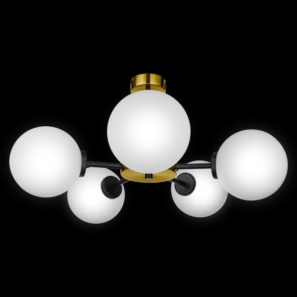 Потолочная люстра 33 ИДЕИ CHN800S.05.17BL.PA-S01WH