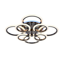 Потолочная светодиодная люстра Profit Light 8076/4+4 PBK