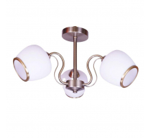 Потолочная люстра ЭкономСвет 12133/3AB WT
