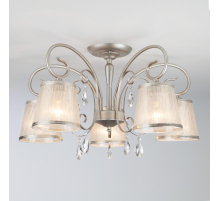 Потолочная люстра Eurosvet 60065/5 серебро