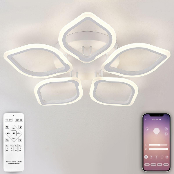 Потолочная светодиодная люстра Natali Kovaltseva Led Lamps 81200 Потолочная светодиодная люстра Natali Kovaltseva Led Lamps 81200