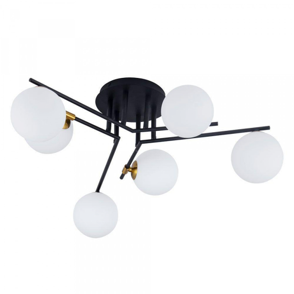 Потолочная люстра Arte Lamp Gemini A2243PL-6BK Потолочная люстра Arte Lamp Gemini A2243PL-6BK