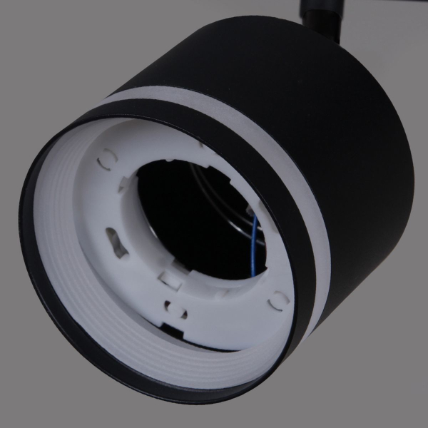 Потолочная люстра Reluce 78730-0.3-08 GX53 BK+WOOD