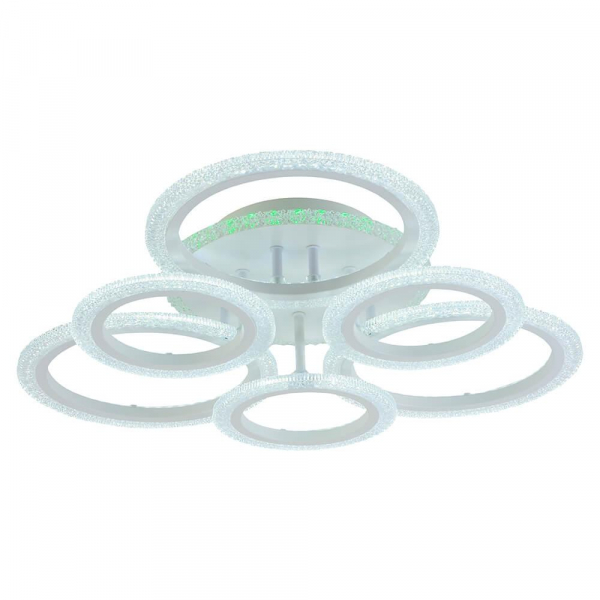 Потолочная светодиодная люстра Profit Light 8086/3+3 WHT A Потолочная светодиодная люстра Profit Light 8086/3+3 WHT A