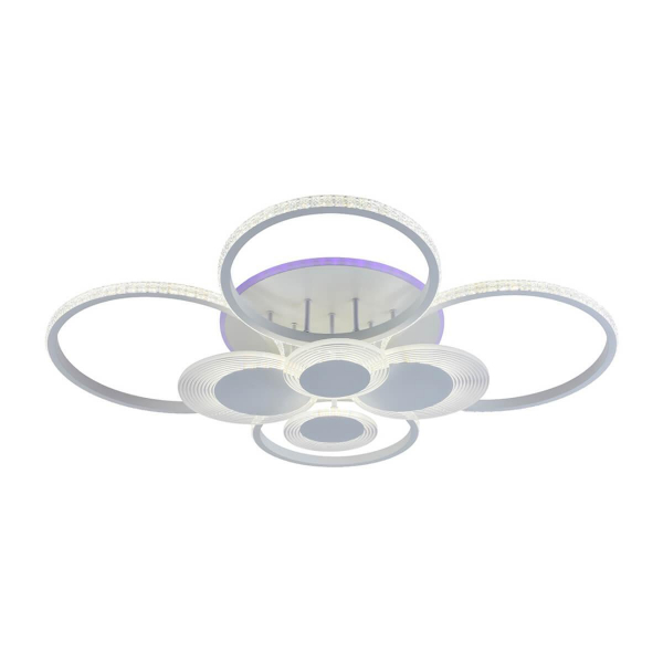 Потолочная светодиодная люстра Profit Light 5883/8 WHT Потолочная светодиодная люстра Profit Light 5883/8 WHT