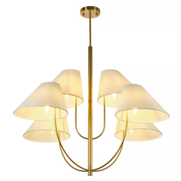 Потолочная люстра MyFar Lukas MR2390-6C Потолочная люстра MyFar Lukas MR2390-6C