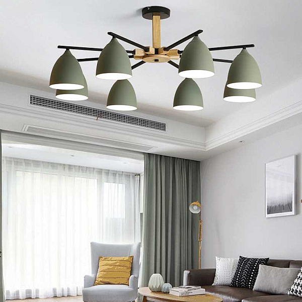 Потолочная люстра Imperium Loft Noa 3 Olive 183462-26