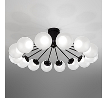 Потолочная люстра Eurosvet Vinter 201057 LED черный a072623