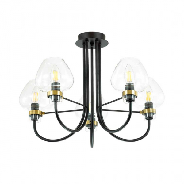 Потолочная люстра Lumion Lofti Ilona 3708/5C Потолочная люстра Lumion Lofti Ilona 3708/5C