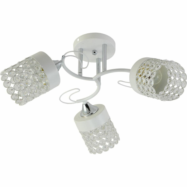 Потолочная люстра Reluce 11309-0.3-03 WH+CR Потолочная люстра Reluce 11309-0.3-03 WH+CR