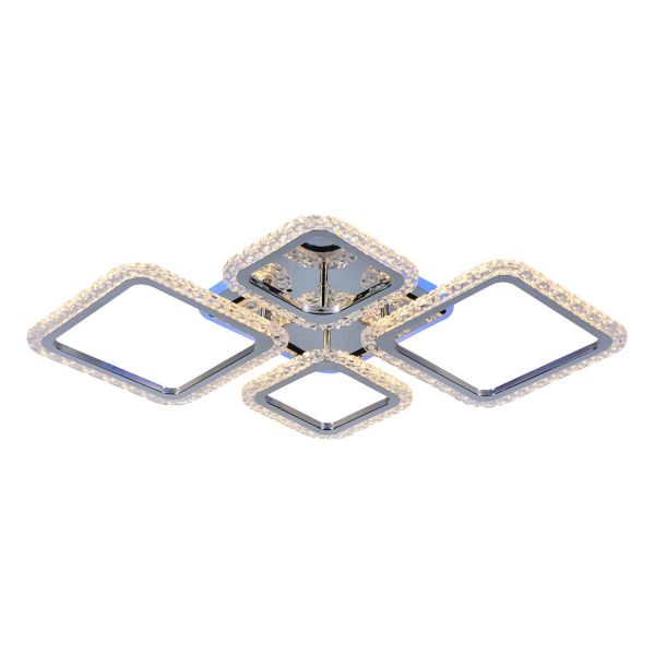 Потолочная светодиодная люстра Profit Light 18029/2+2 CHR Потолочная светодиодная люстра Profit Light 18029/2+2 CHR