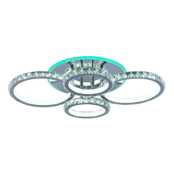 Потолочная светодиодная люстра Profit Light 18052/4 CHR Потолочная светодиодная люстра Profit Light 18052/4 CHR