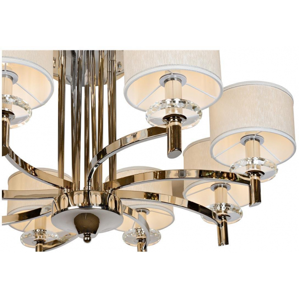 Потолочная люстра iLamp Fusion 88396/8 CR Потолочная люстра iLamp Fusion 88396/8 CR