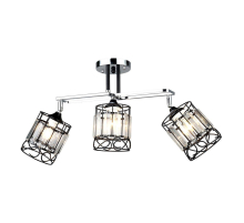 Потолочная люстра IMEX MD.3372-3-S CH+BK