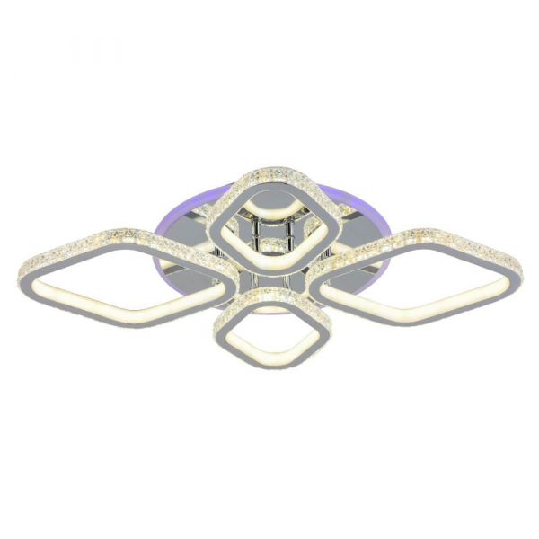 Потолочная светодиодная люстра Profit Light 8044/2+2 CHR Потолочная светодиодная люстра Profit Light 8044/2+2 CHR