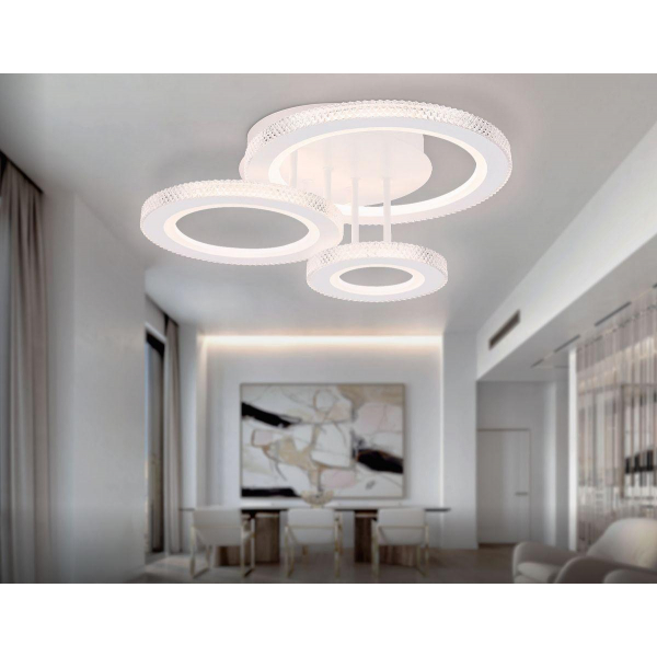 Потолочная светодиодная люстра Ambrella light Acrylica Original FA8867 Потолочная светодиодная люстра Ambrella light Acrylica Original FA8867