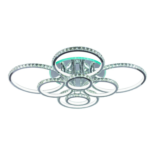 Потолочная светодиодная люстра Profit Light 18052/8 CHR Потолочная светодиодная люстра Profit Light 18052/8 CHR