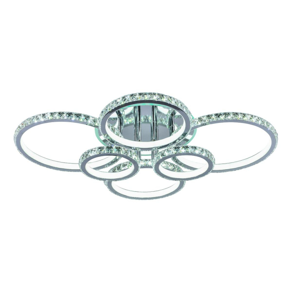 Потолочная светодиодная люстра Profit Light 18052/6 CHR Потолочная светодиодная люстра Profit Light 18052/6 CHR