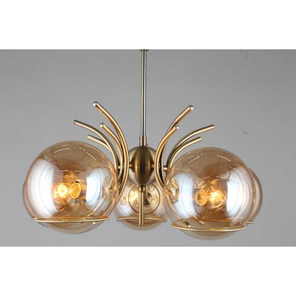 Потолочная люстра Omnilux Girasole OML-28907-05 Потолочная люстра Omnilux Girasole OML-28907-05