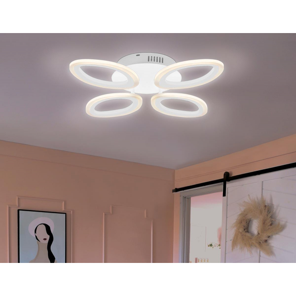 Потолочная светодиодная люстра Ambrella light Original FA4485 Потолочная светодиодная люстра Ambrella light Original FA4485