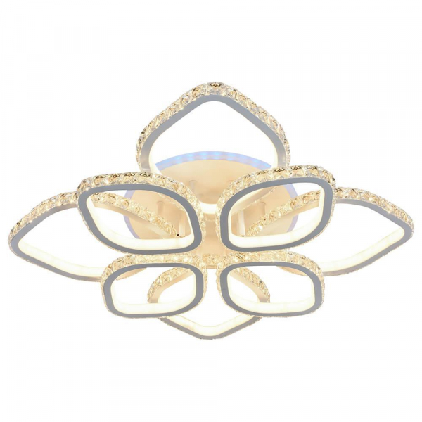 Потолочная светодиодная люстра Profit Light 8022/4+4 WHT Потолочная светодиодная люстра Profit Light 8022/4+4 WHT