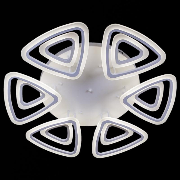 Потолочная светодиодная люстра Reluce 08856-0.3-6+6LED Потолочная светодиодная люстра Reluce 08856-0.3-6+6LED