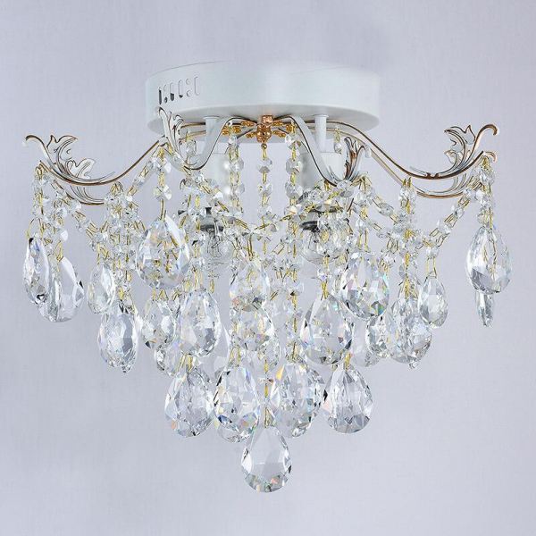 Потолочная люстра Reluce 04037-0.3-04 WH+GOLD PN Потолочная люстра Reluce 04037-0.3-04 WH+GOLD PN