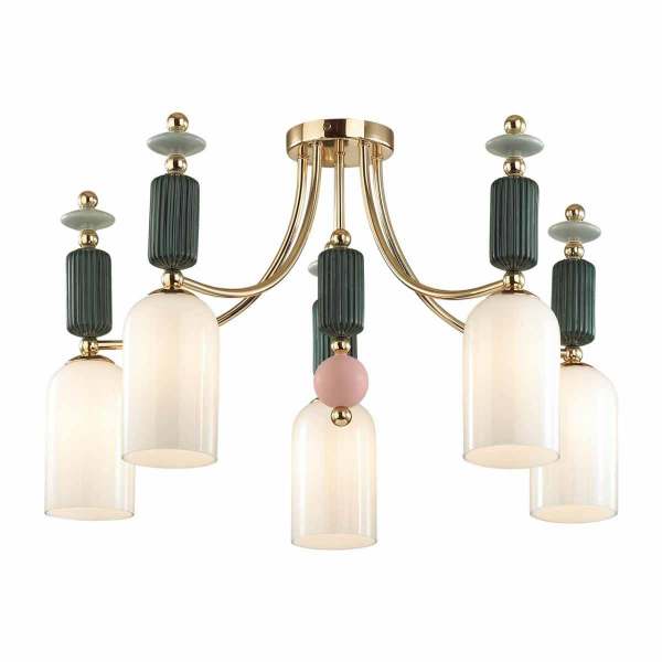 Потолочная люстра Odeon Light Classic Candy 4861/5C Потолочная люстра Odeon Light Classic Candy 4861/5C