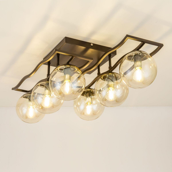 Потолочная люстра Citilux Бриз CL106265 Потолочная люстра Citilux Бриз CL106265