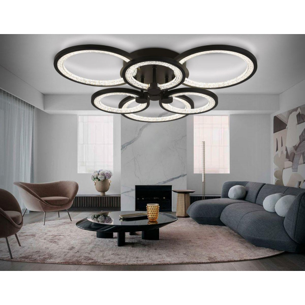 Потолочная светодиодная люстра Ambrella light Acrylica Original FA4092 Потолочная светодиодная люстра Ambrella light Acrylica Original FA4092