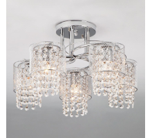 Потолочный светильник Eurosvet 30137/5 хром