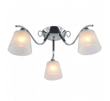 Потолочная люстра ЭкономСвет 13147/3CR+BK WT