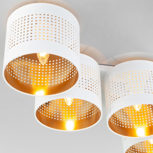Потолочная люстра TK Lighting 854 Tago White Потолочная люстра TK Lighting 854 Tago White