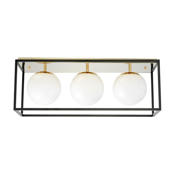 Потолочная люстра Lumina Deco Maldini LDC 8060-3 F.GD+BK Потолочная люстра Lumina Deco Maldini LDC 8060-3 F.GD+BK
