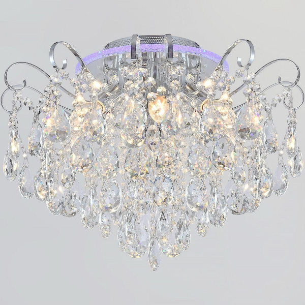 Потолочная люстра Reluce 04021-0.3-06 CR+RGB Потолочная люстра Reluce 04021-0.3-06 CR+RGB