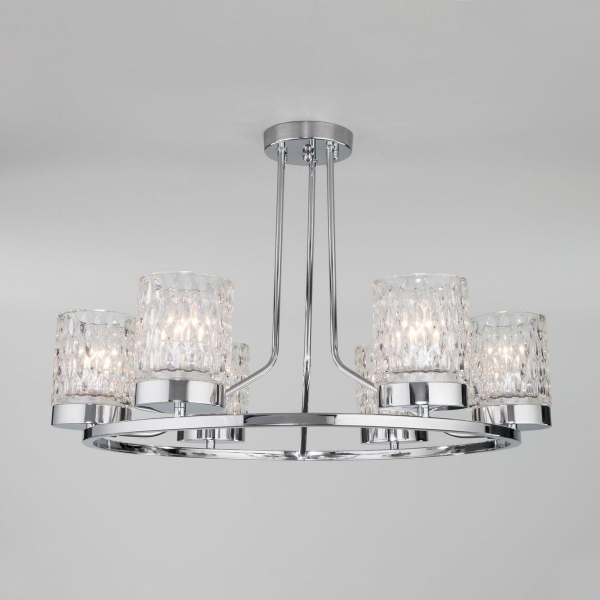 Потолочная люстра Eurosvet Calle 60127/6 хром Потолочная люстра Eurosvet Calle 60127/6 хром