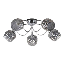 Потолочная люстра ЭкономСвет 12147/5CR GR