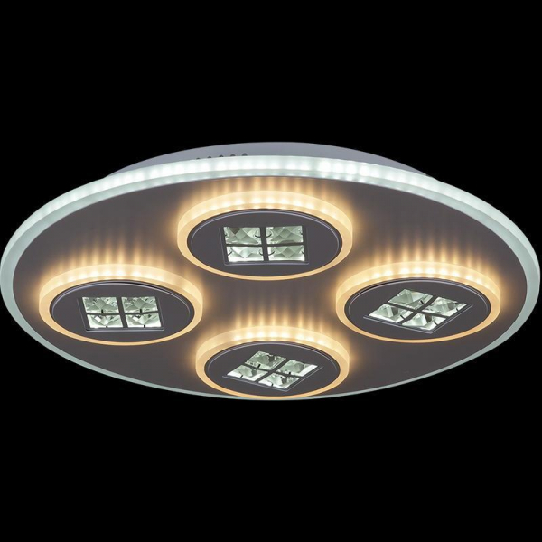Потолочная светодиодная люстра Reluce 07027-0.3-500C WH Потолочная светодиодная люстра Reluce 07027-0.3-500C WH