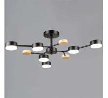 Люстра Reluce 03860-0.3-06 BK+WOOD GX53