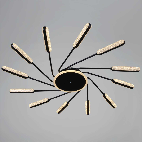 Потолочная люстра Reluce 87290-0.3-12 BK