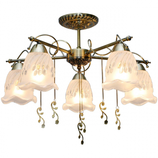 Потолочная люстра Toplight Delia TL1195X-05AB Потолочная люстра Toplight Delia TL1195X-05AB