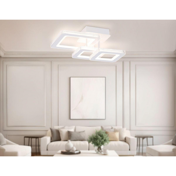 Потолочная светодиодная люстра Ambrella light Acrylica Original FA8877 Потолочная светодиодная люстра Ambrella light Acrylica Original FA8877