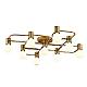 Потолочная люстра Italline Vega PL 6088/9 bronze