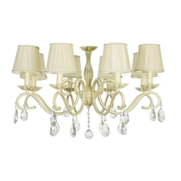 Потолочная люстра Lucia Tucci Bari 370.8 Cream White Потолочная люстра Lucia Tucci Bari 370.8 Cream White