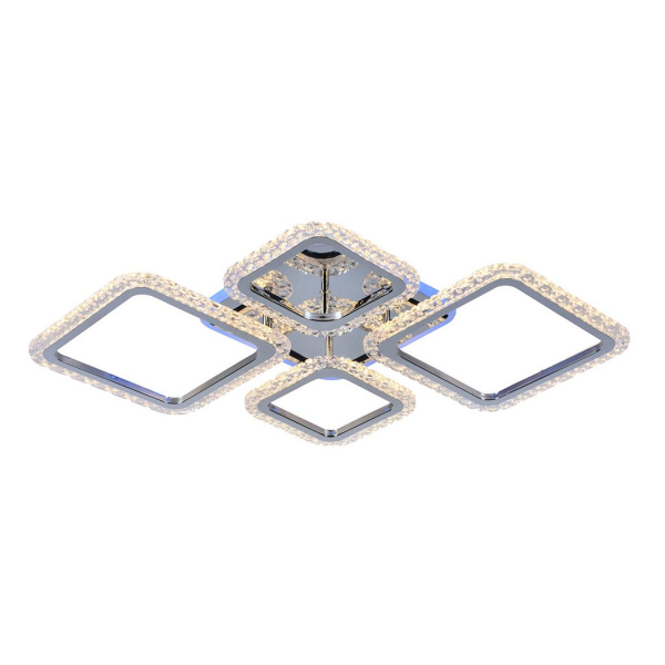 Потолочная светодиодная люстра Profit Light 18029/2+2 CHR Потолочная светодиодная люстра Profit Light 18029/2+2 CHR